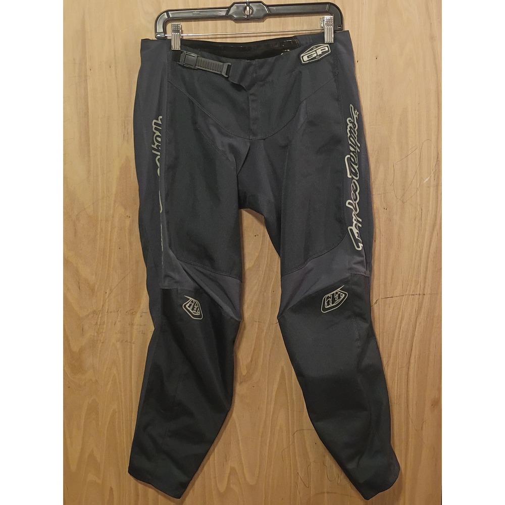 Troy Lee Designs GP Motocross Pants Gray Black Racing Gear Women Size 30